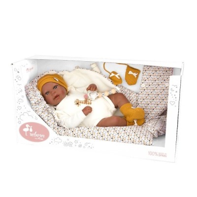 REBORN RAPHAEL CON SACO DE DORMIR 45 cm. CON PESO