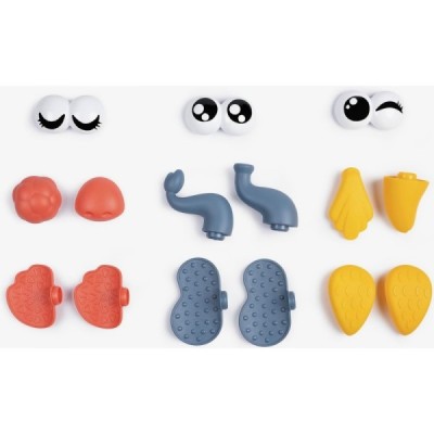 LITTLE SMOBY CUBO KABOOM Encajable, 15 Piezas