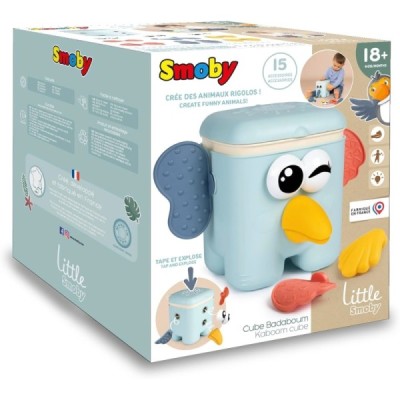 LITTLE SMOBY CUBO KABOOM Encajable, 15 Piezas