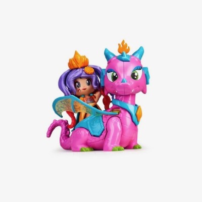 Pinypon. Queen y Dragón.