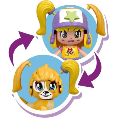 Pinypon Mi Cachorro y Yo, Moto con remolque