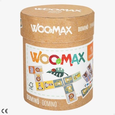 WOOMAX ZOOKABEE-DOMINO EN CUBO 28 PZAS