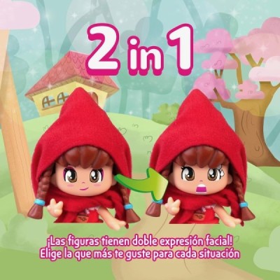 Pinypon Cuentos Caperucita Roja en Bolsito Armario