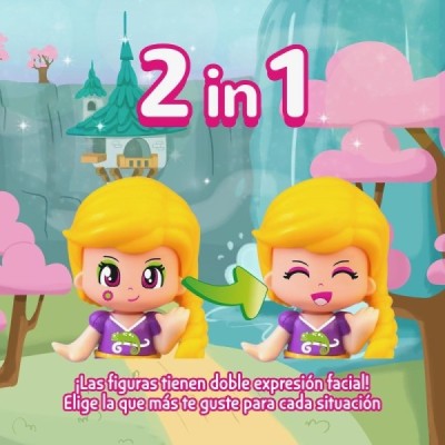 Pinypon Cuentos Rapunzel en Bolsito Armario