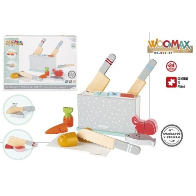 WOOMAX-CUCHILLOS Y TABLAS DE CORTAR DE MADERA