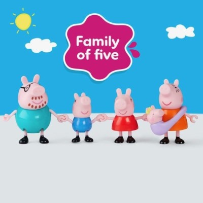 PEPPA PIG SURTIDO DE FIGURAS PEPPA Y SU FAMILIA