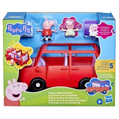 PEPPA PIG EL AUTO ROJO DE LA FAMILIA