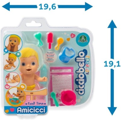 Amicicci - Hora de comer, 3 modelos stdos