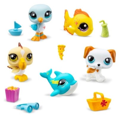 Pack de 5 Littlest Pet Shop Collector Set