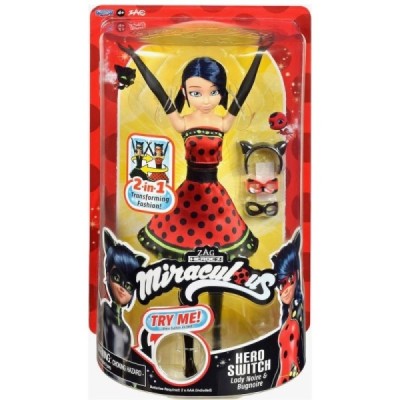 Muñeca de Moda Hero Switch Ladybug