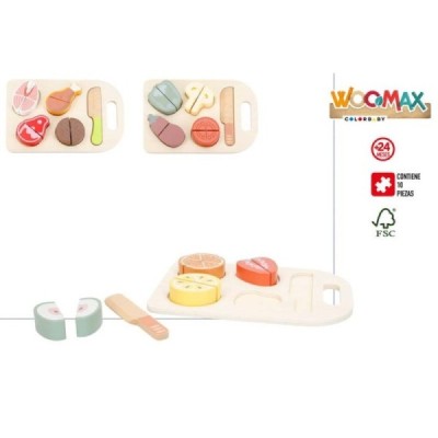 WOOMAX-TABLA FRUTA/VERDURA MADERA 3Mod