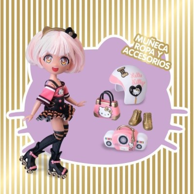 Hello Kitty. Golden Diva Roller