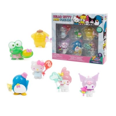 Hello Kitty. Pack 6 Figuras 5cm.