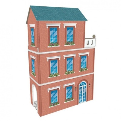 CASA DE MADERA  DE MUÑECAS SOHO 3 PISOS