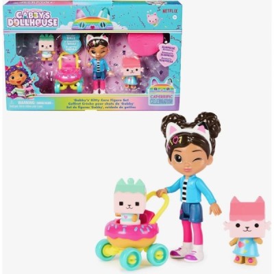 PACK GABBY'S DOLLHOUSE CUIDADO DE GATITOS
