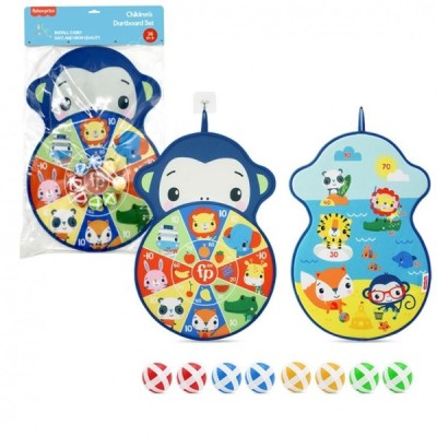 FISHER PRICE: DIANA DE VELCRO REVERSIBLE 8 PELOTAS
