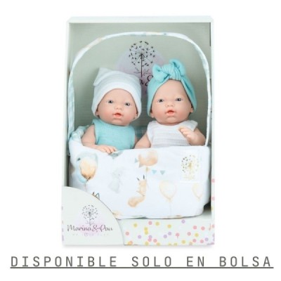 Muñeca MINI GOLOSINAS TWINS 21 cm BOLSA