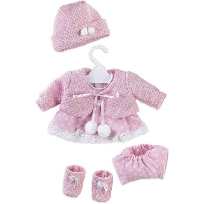 Conjunto Vestido para Muñeca 42 cm Rosa