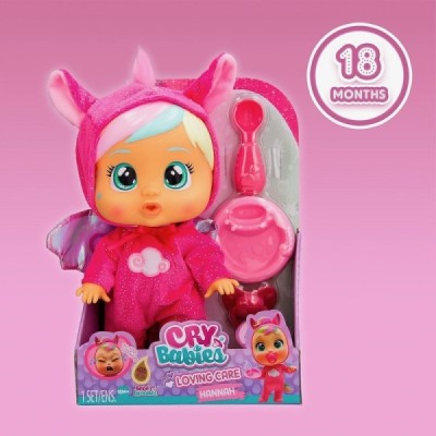 BEBÉS LLORONES ROSA LOVING CARE HANNAH -FANTASY