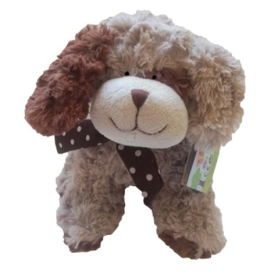 PELUCHE PERRO MARRÓN 23 CM.