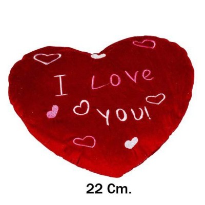 CORAZON I LOVE YOU CORAZONES 22CM.
