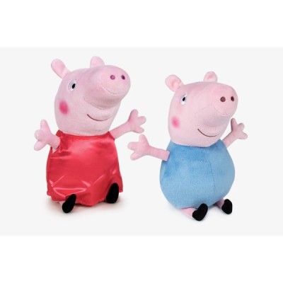 PELUCHE PEPPA PIG O GEORGE  31 CM