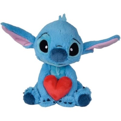 Peluche Stitch con Corazón 25 cm