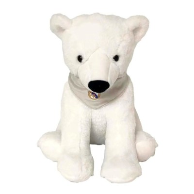 Real Madrid  Peluche Oso Polar 30cm