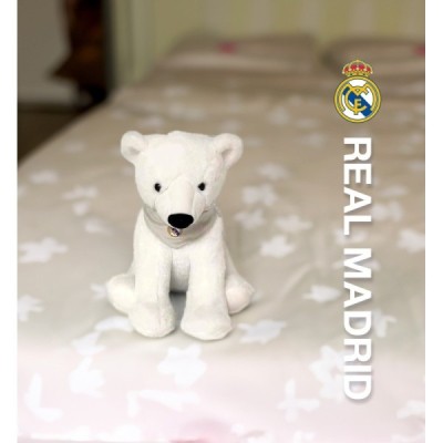 Real Madrid  Peluche Oso Polar 30cm
