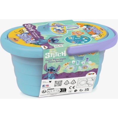 Smoby Cesta de Picnic Stitch - 19 Accesorios