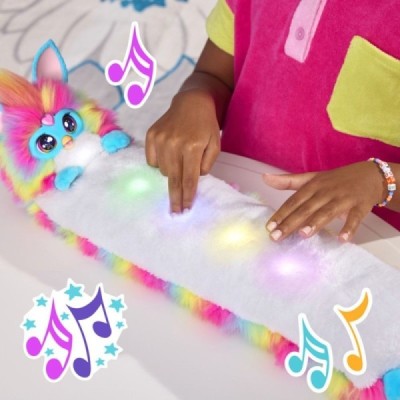FURBY Peluche Interactivo DJ RAINBOW