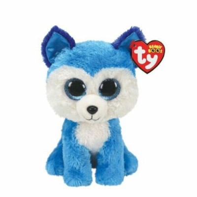 Ty Beanie Boo,  Husky Azul 15CM