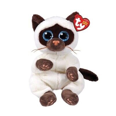 Ty Beanie Boo,  Gato Siamés 15CM