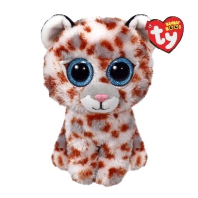 Ty Beanie Boo,  LEOPARDO COCO SNOW 15CM