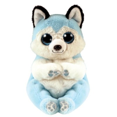 Ty Beanie Boo,  PERRO HUSKY THUNDER 15CM