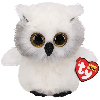B.BOOS AUSTIN 15CM - WHITE OWL