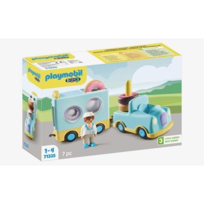 Playmobil 71325, 1.2.3 Camión de dónut