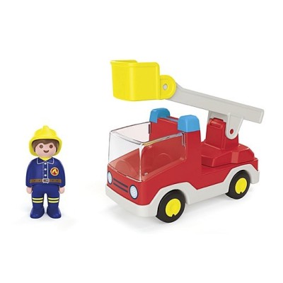 Playmobil 71683, JUNIOR: camión de bombero
