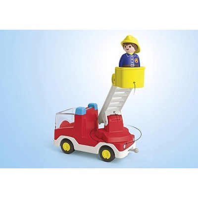 Playmobil 71683, JUNIOR: camión de bombero