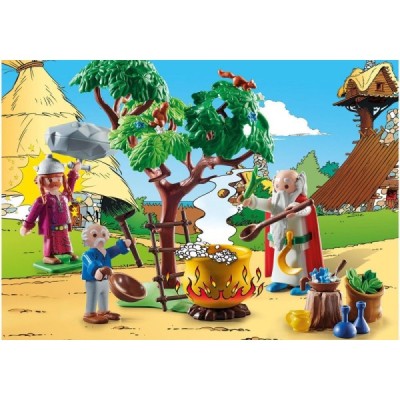 Playmobil 70933, Astérix: Panorámix con el caldero