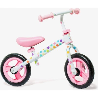 Bicicleta sin pedales rosa (SIN CASCO)