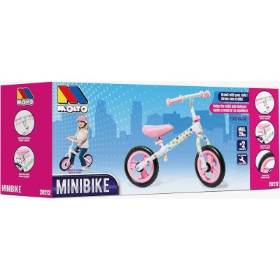 Bicicleta sin pedales rosa (SIN CASCO)