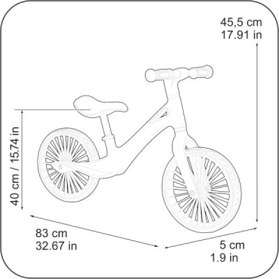 Feber Balance Bicicleta Bike Deportiva