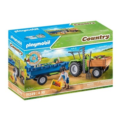 Playmobil 71249, Tractor con remolque