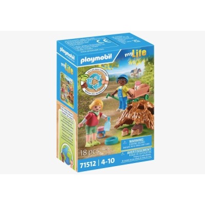 Playmobil 71512, Cuidados de la familia de erizos