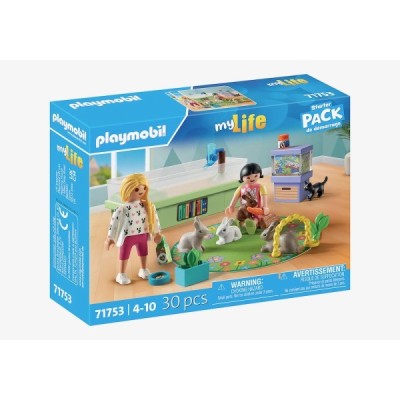 Playmobil 71753, Starter Pack Familia de conejos